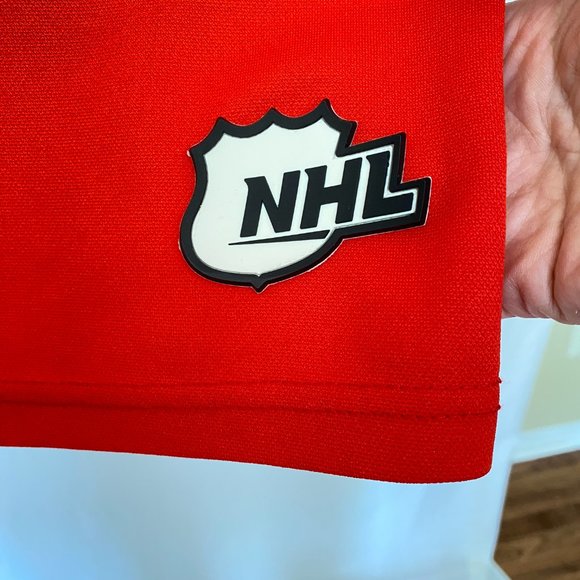 Vintage NHL Official Flames Jersey Mighty Mac Sports Boy's Kid's Unisex - Picture 5 of 9